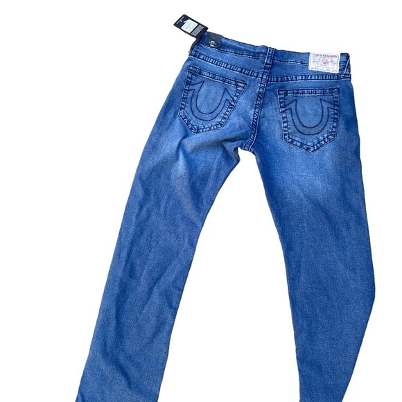 BNWT True Religion Jeans Size 36 RICKY BIG T NO FLAP - Picture 4 of 8